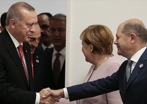 Эрдоган провел переговоры с новым канцлером ФРГ