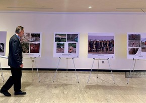 Photo exhibition dedicated to Azerbaijan's landmine issue opens at UN headquarters