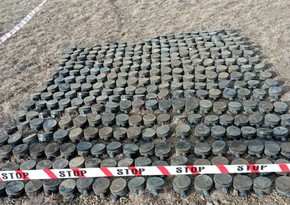 Armenian-made anti-personnel mines neutralized in direction of Saribaba high ground