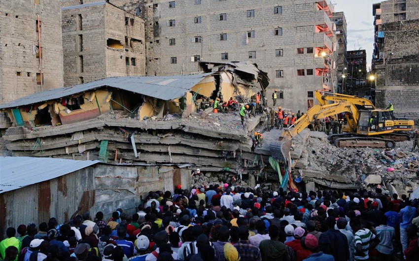 Woman rescued in Kenya who spent 6 days under rubble