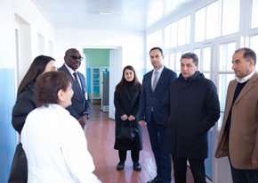 МККК и TƏBİB провели мониторинг в трех медучреждениях в Тертере и Агдаме