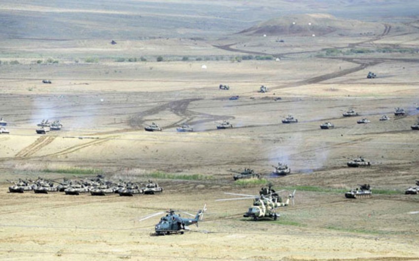 В Нахчыване начались совместные тактические учения вооруженных сил Азербайджана и Турции