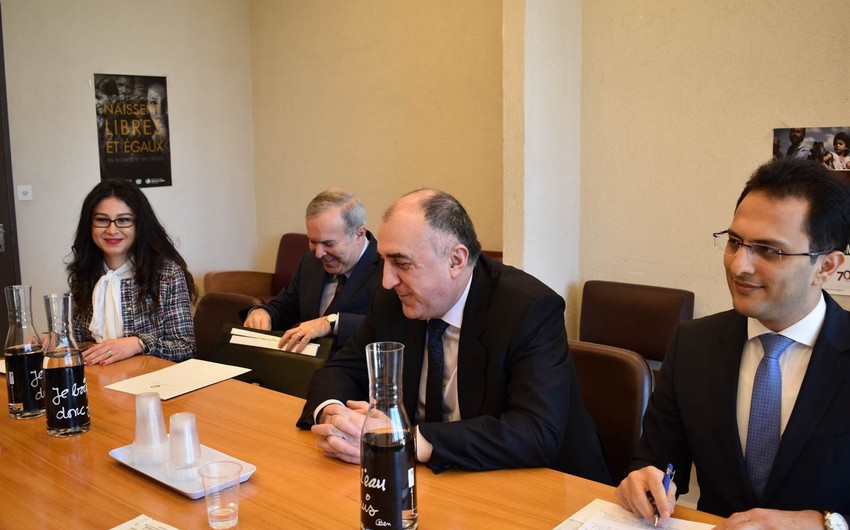 Elmar Mammadyarov meets with UN High Commissioner for Human Rights