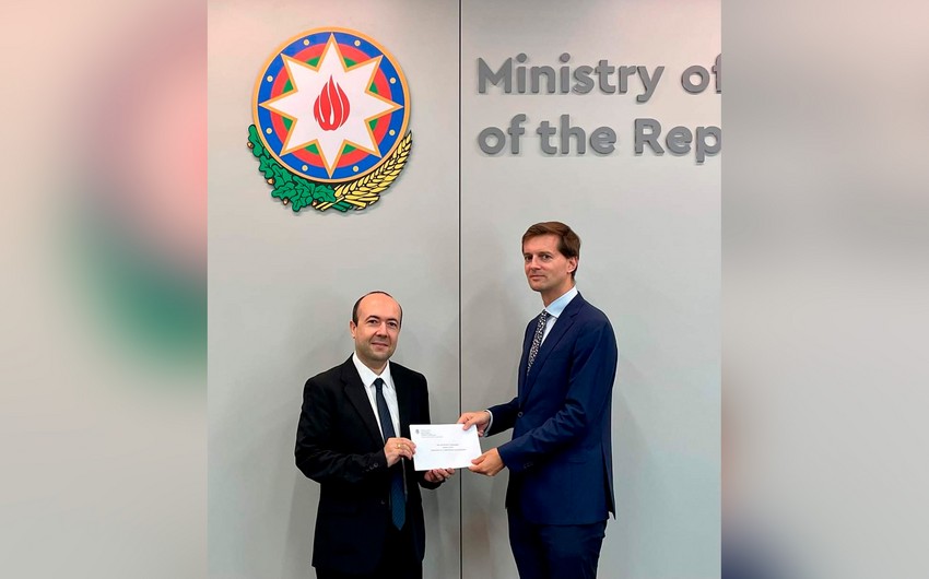 Belgium's newly appointed ambassador meets with Azerbaijan's Foreign Ministry official