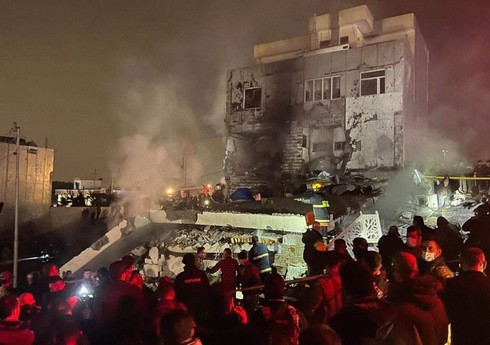 В Ираке из-за взрыва баллонов с газом обрушились три здания, есть жертвы
