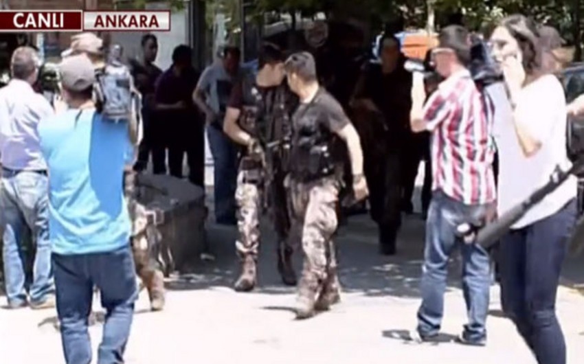 Ankara Ədliyyə Sarayının qarşısında atışma baş verib, 1 ölü, 2 yaralı var - YENİLƏNİB