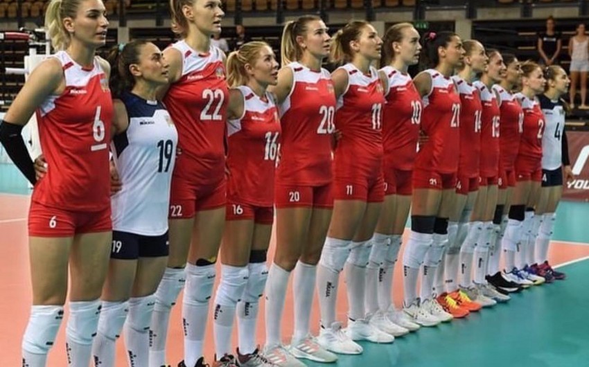 Сборная Азербайджана по волейболу проведет очередную игру на чемпионате Европы