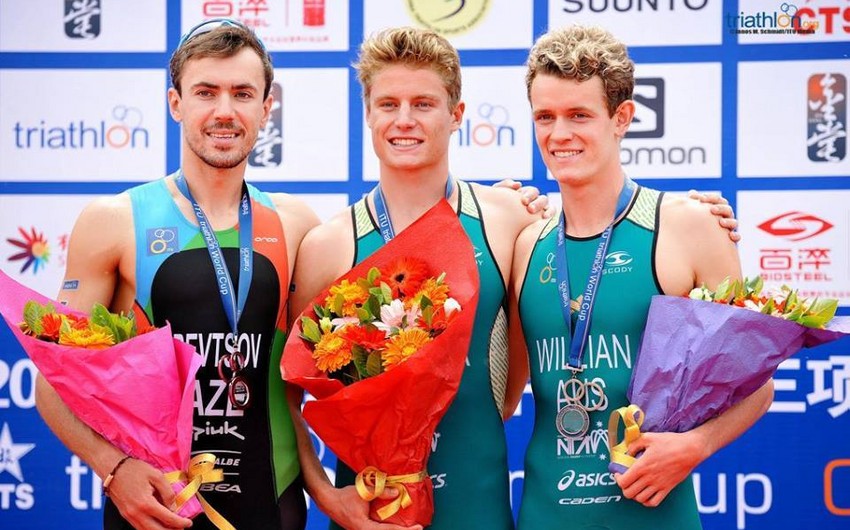 Azərbaycan triatlonçusu Dünya Kubokunda gümüş medal qazanıb