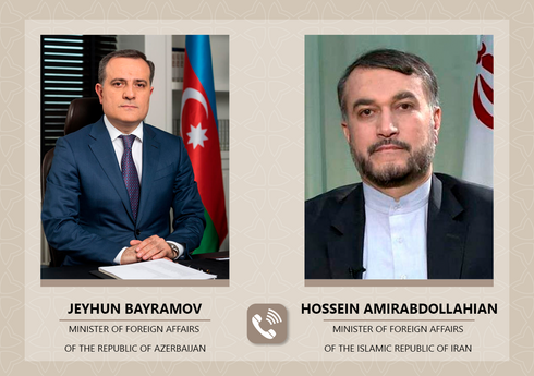 Главы МИД Азербайджана и Ирана провели телефонный разговор