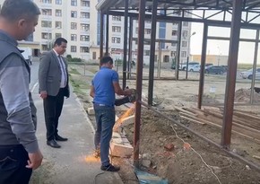Bakıda qanunsuz tikililər sökülüb