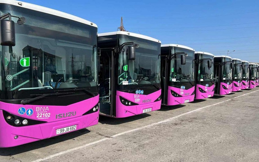 Азербайджан увеличил импорт автобусов более чем в пять раз