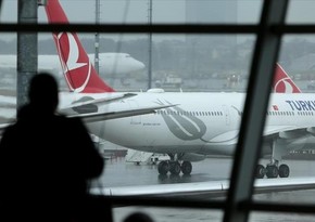 Türk Hava Yolları bu gün üçün İstanbul-Bakı-İstanbul reyslərini ləğv edib