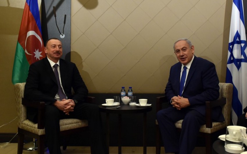Президент Азербайджана встретился с премьер-министром Израиля
