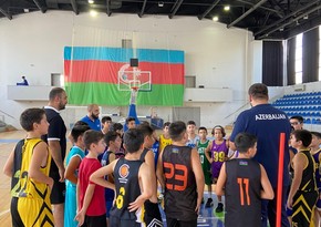 Azərbaycan millilərinə namizəd basketbolçulara baxış prosesi yekunlaşıb