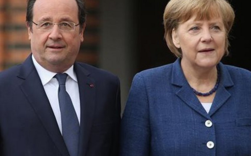 Олланд и Меркель проведут встречу в Париже перед саммитом ЕС-Турция