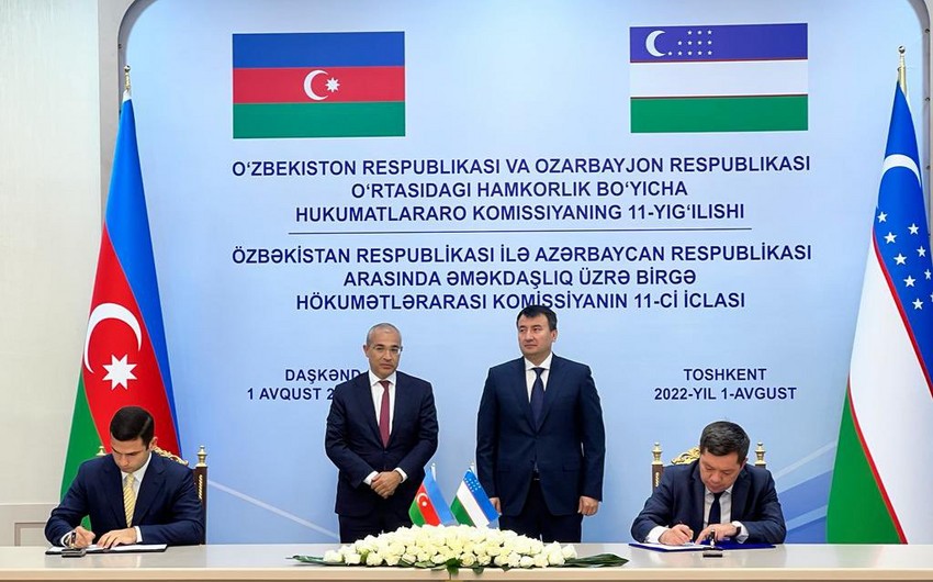 Прошло 11-е заседание азербайджано-узбекской межправкомиссии