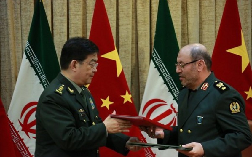 İranla Çin arasında hərbi əməkdaşlığa dair müqavilə imzalanıb