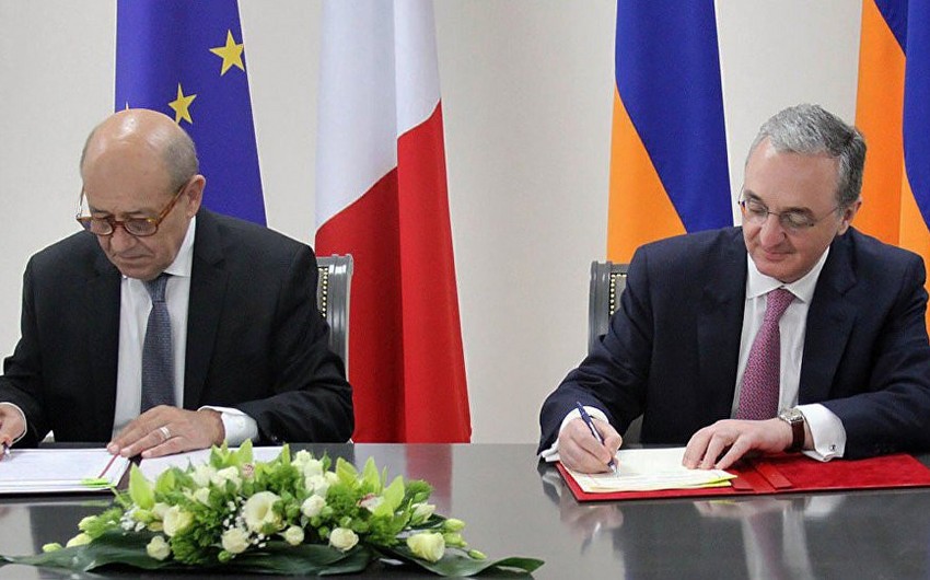 Глава МИД Франции обсудил в Армении карабахское урегулирование