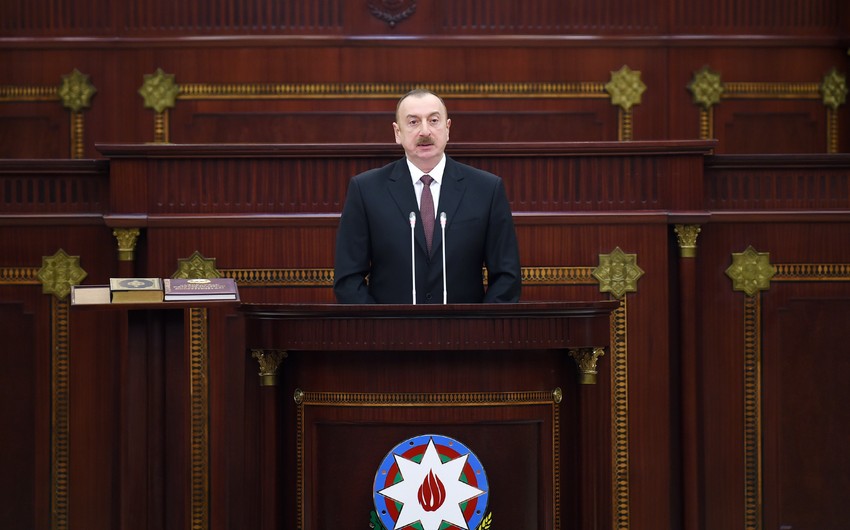 Prezident İlham Əliyev: Bundan sonra da işğalçı Ermənistanı bütün regional layihələrdən təcrid edəcəyik