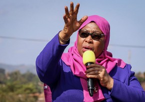 Tanzaniyada ilk dəfə qadın prezident olub
