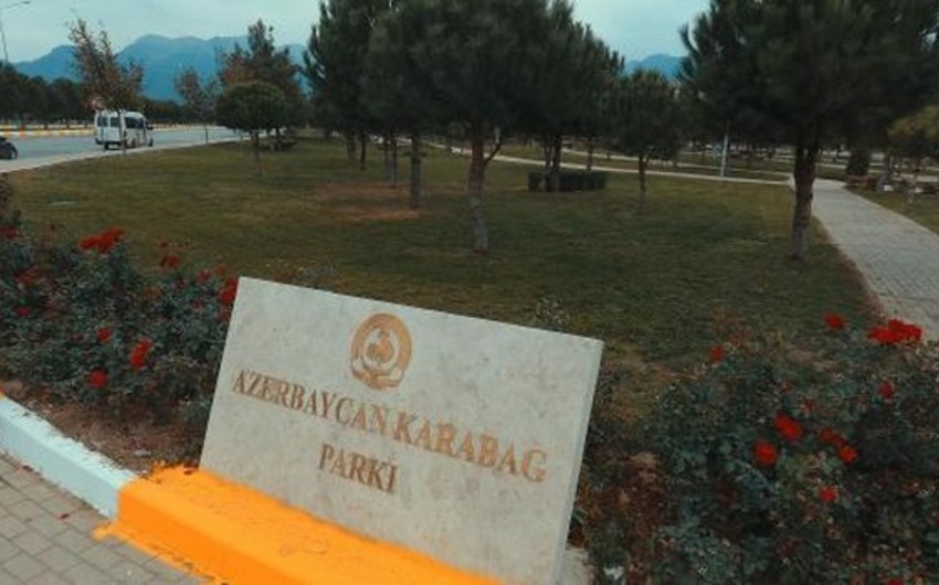 Türkiyənin Dənizli şəhərində Xocalı soyqırımı qurbanlarına həsr olunan park salınıb