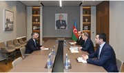 Albania's newly appointed ambassador presents credentials to Azerbaijan's foreign minister