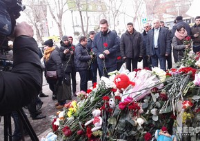 Azerbaijanis of Moscow honor memory of Kemerovo victims - PHOTO