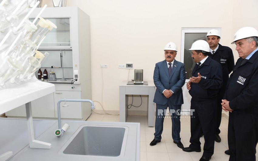 SOCAR President visits Sumgayit ethylene-polyethylene plant