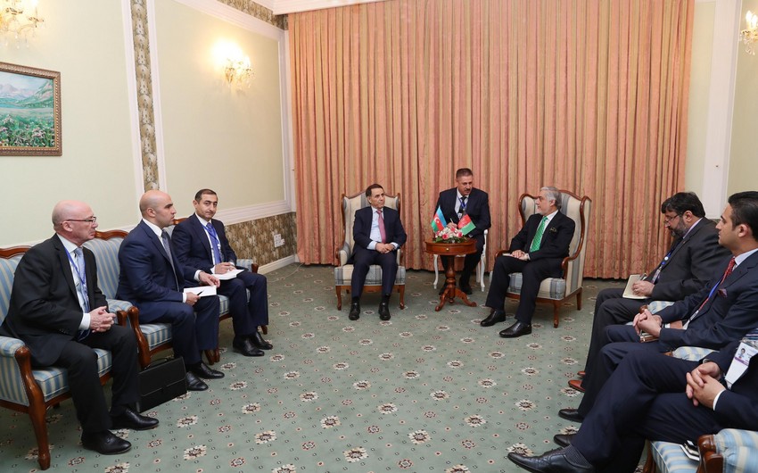 Новруз Мамедов встретился с главой Исполнительного совета Афганистана