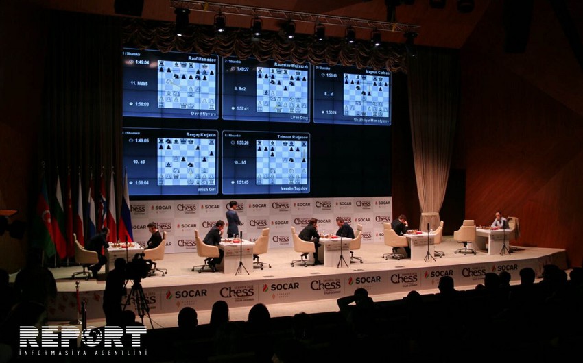 Shamkir Chess 2018: Bu gün Azərbaycan şahmatçısı dünya çempionu ilə qarşılaşacaq