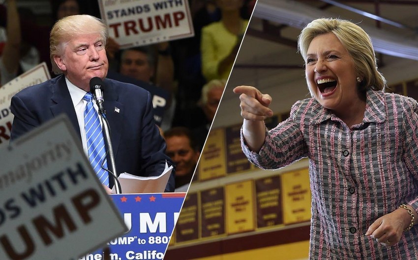 CNN-in sorğusu: Debatın ikinci mərhələsinin yekununa görə Hillari Klinton Donald Trumpa qalib gəlib