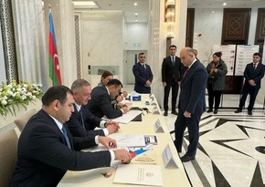 Завершилось голосование на избирательном участке в посольстве Азербайджана в Китае
