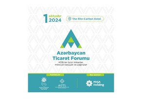 Azerbaijan Trade Forum to be held on October 1