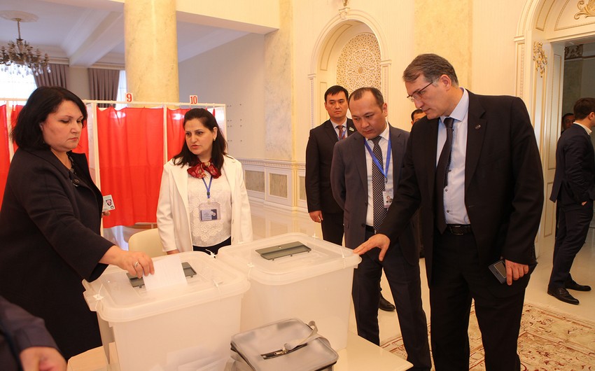 TURKPA mission observes presidential elections in Azerbaijan