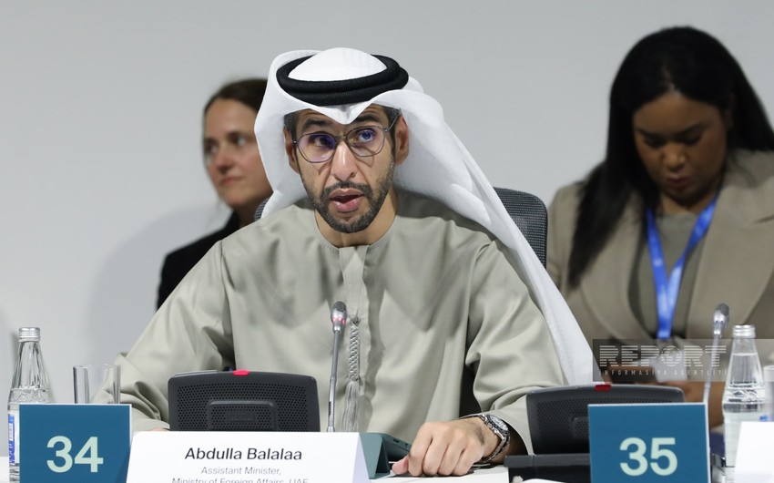 Abdulla Balalaa: ROW Declaration crucial for achieving 1.5°C target