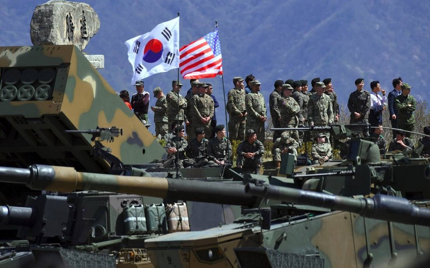 США и Южная Корея возобновили совместные военные учения