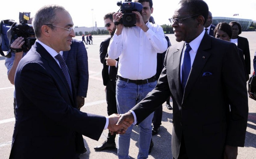 Завершился визит президента Экваториальной Гвинеи в Азербайджан