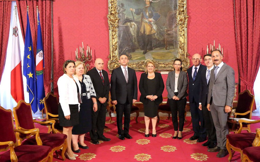 Azerbaijani Ambassador presented credentials to President of Malta
