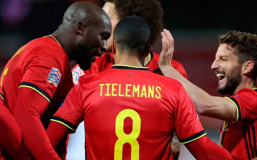 Сборная Бельгии победила англичан в матче Лиги наций