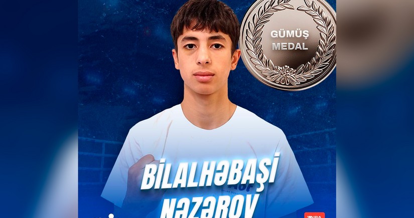 Azərbaycan boksçusu dünya birinciliyində gümüş medal qazanıb