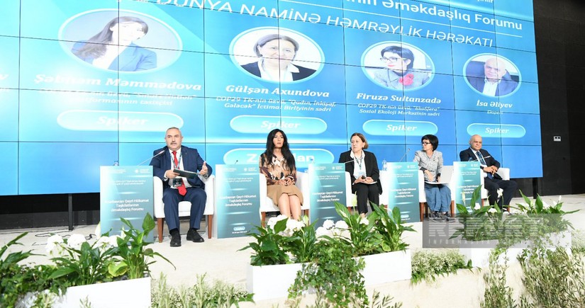 Panel discussions on COP29 and Solidarity Movement for a Green World held in Azerbaijan’s Zangilan