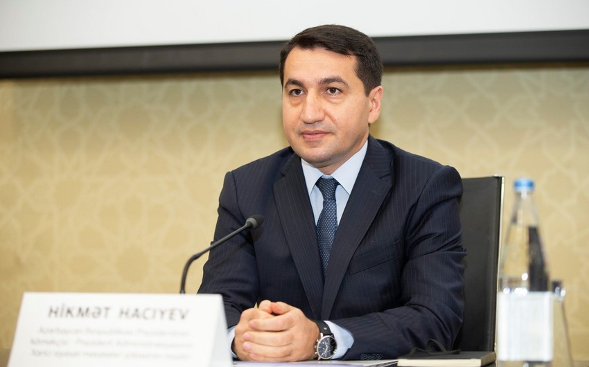 Хикмет Гаджиев обсудил с помощником госсекретаря США нормализацию отношений с Арменией