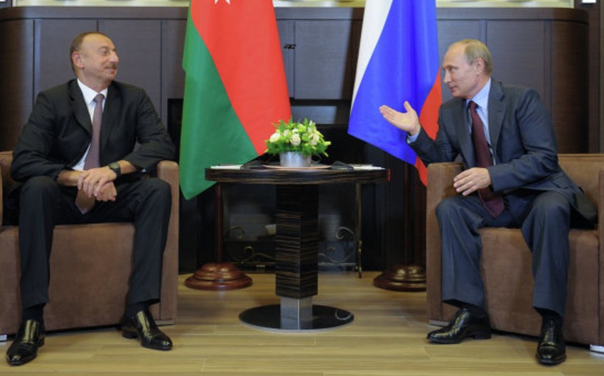 Президенты России и Азербайджана обсудили торгово-экономическое сотрудничество