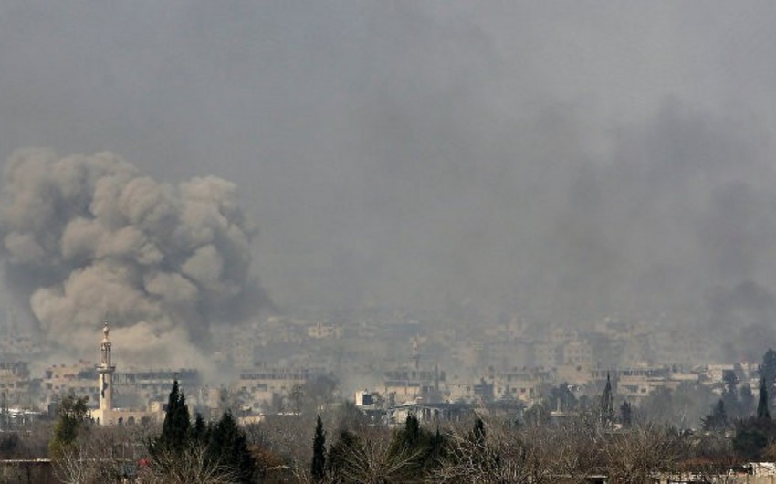 Авиаудары коалиции по сирийскому городу Хаджин унесли жизни двадцати человек