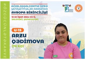 Azərbaycan ağırlıqqaldıranı Avropa çempionatında medal qazana bilməyib