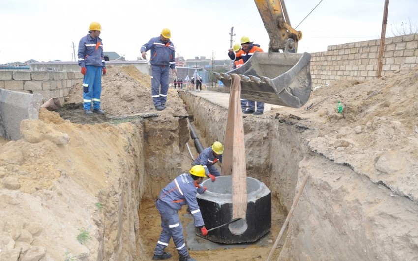 На реконструкцию систем водоснабжения и канализации города Шамкир выделено 10,1 млн манатов