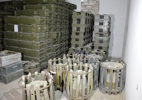 В Карабахском регионе обнаружен очередной склад боеприпасов