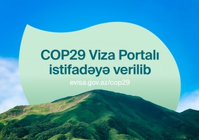 Azərbaycan COP29 ilə əlaqədar elektron viza portalını istifadəyə verib - YENİLƏNİB