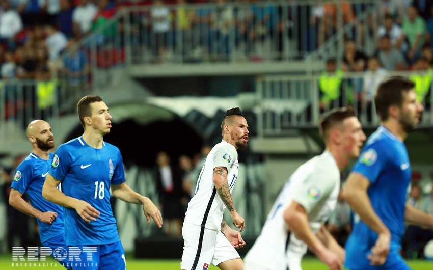 Slovakiya yığmasının Azərbaycanla oyun üçün heyəti açıqlanıb - SİYAHI