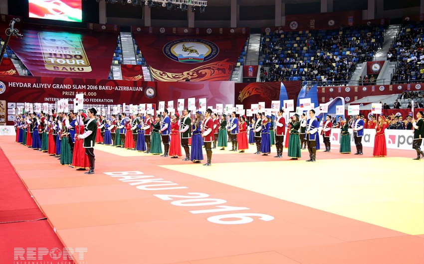Baku hosts opening ceremony of Judo Grand Slam tournament